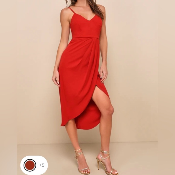 Lulus Dresses & Skirts - 💕NWT💕 Lulu’s, Size: , Red, Midi Dress